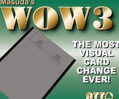 LOT WOW 3 : (2 X face UP) (1 X face Down) (1 X Blank) OFFICIEL