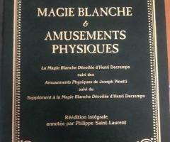 Livre rare de magie ancienne – Magie Blanche & Amusements Physiques – Joker Deluxe (1998)