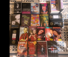 🎩 Important lot VHS & DVD de magie et mentalisme – Collection de magicien